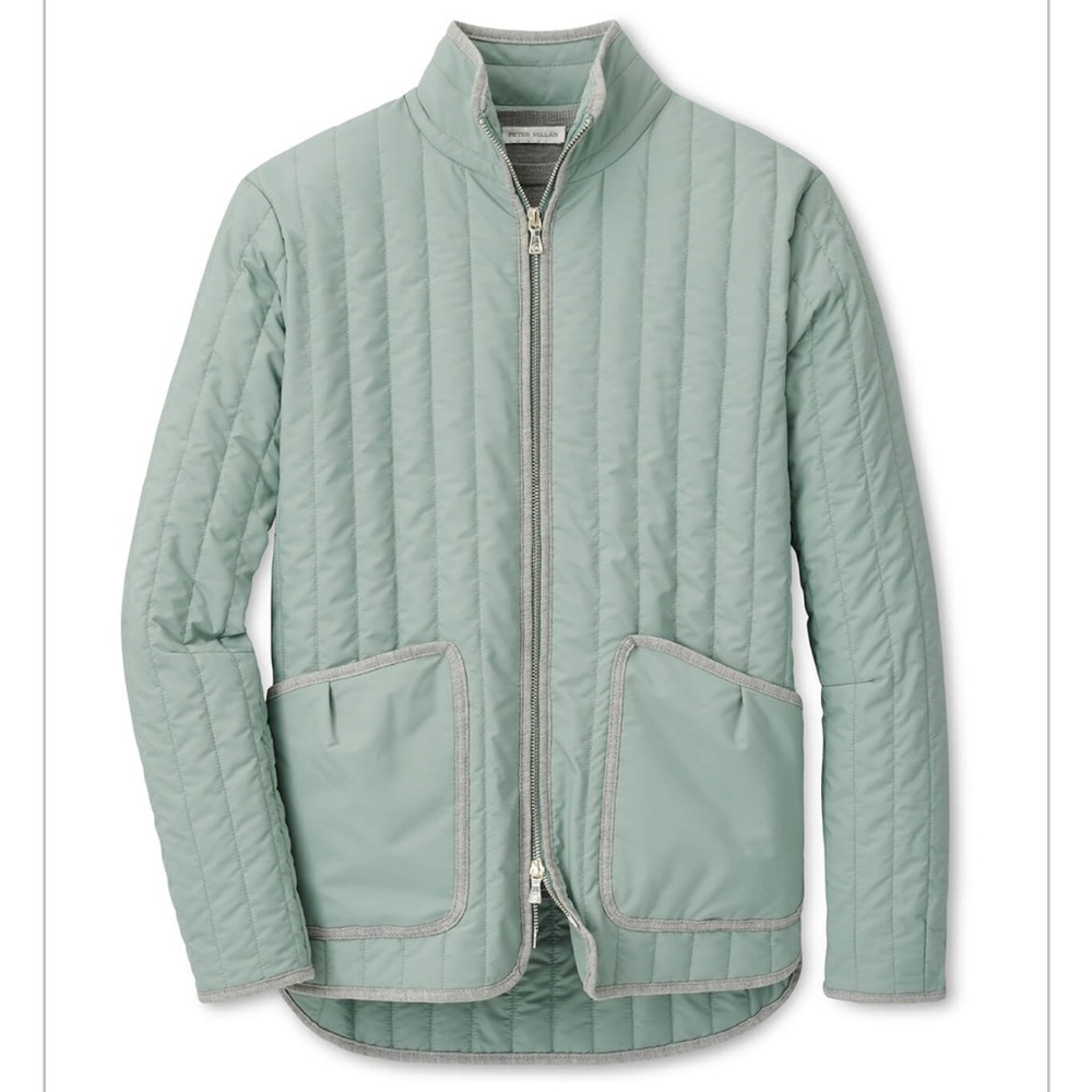 Peter Millar Women's Sage Fog Pippin Quilted Travel Jacket